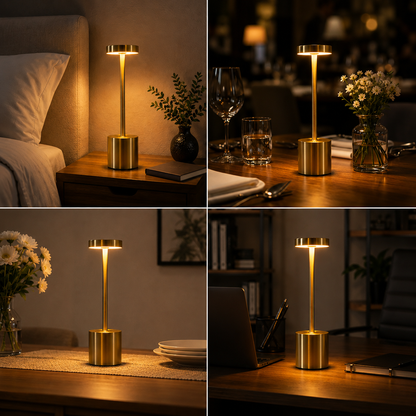 ROOMSTUDIO™ Cordless Metal Table Lamp